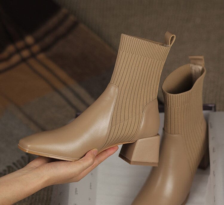 Bota Texana Feminina Cano Curto com Malha Dallas Western