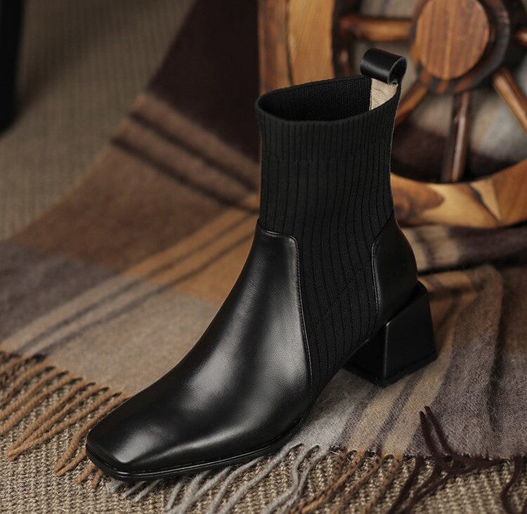 Bota Texana Feminina Cano Curto com Malha Dallas Western