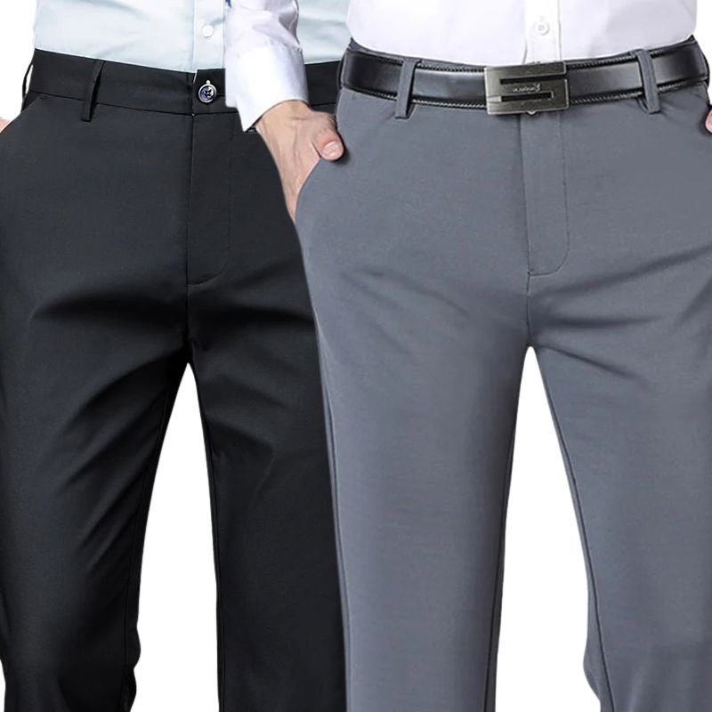 COMPRE 1 E LEVE 2 | Calça Social Clássica Alfaiataria Gentleman 2025 + Brinde Cinto Social Couro
