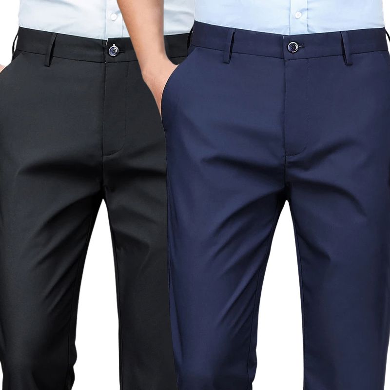 COMPRE 1 E LEVE 2 | Calça Social Clássica Alfaiataria Gentleman 2025 + Brinde Cinto Social Couro