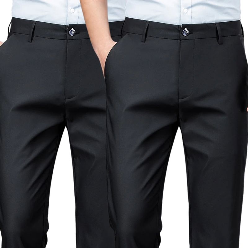 COMPRE 1 E LEVE 2 | Calça Social Clássica Alfaiataria Gentleman 2025 + Brinde Cinto Social Couro