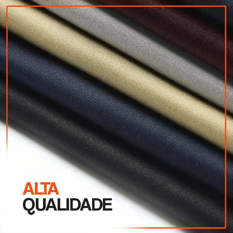 COMPRE 1 E LEVE 2 | Calça Social Clássica Alfaiataria Gentleman 2025 + Brinde Cinto Social Couro