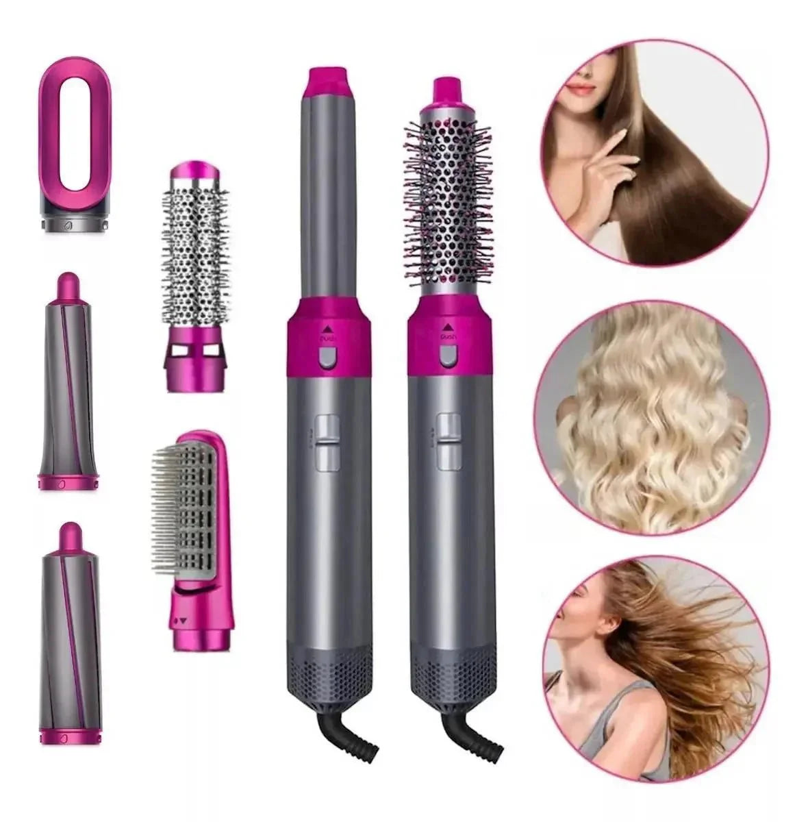 Escova Modeladora 5 em 1 - DeLuxe Hair™ 2025 - Original®