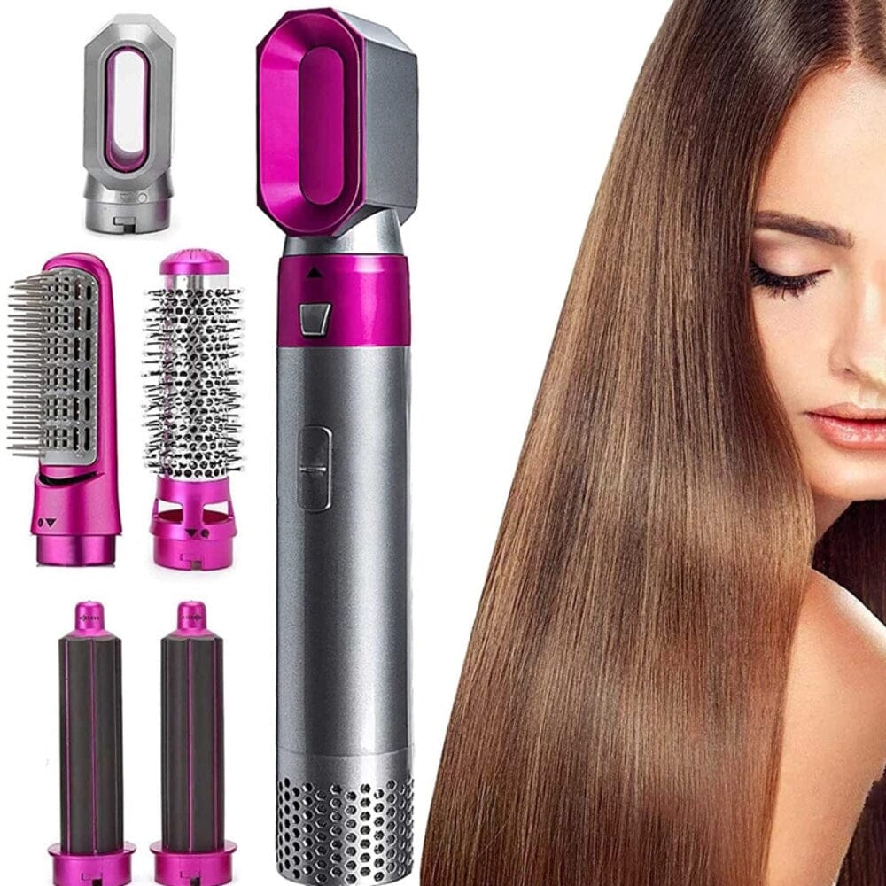 Escova Modeladora 5 em 1 - DeLuxe Hair™ 2025 - Original®