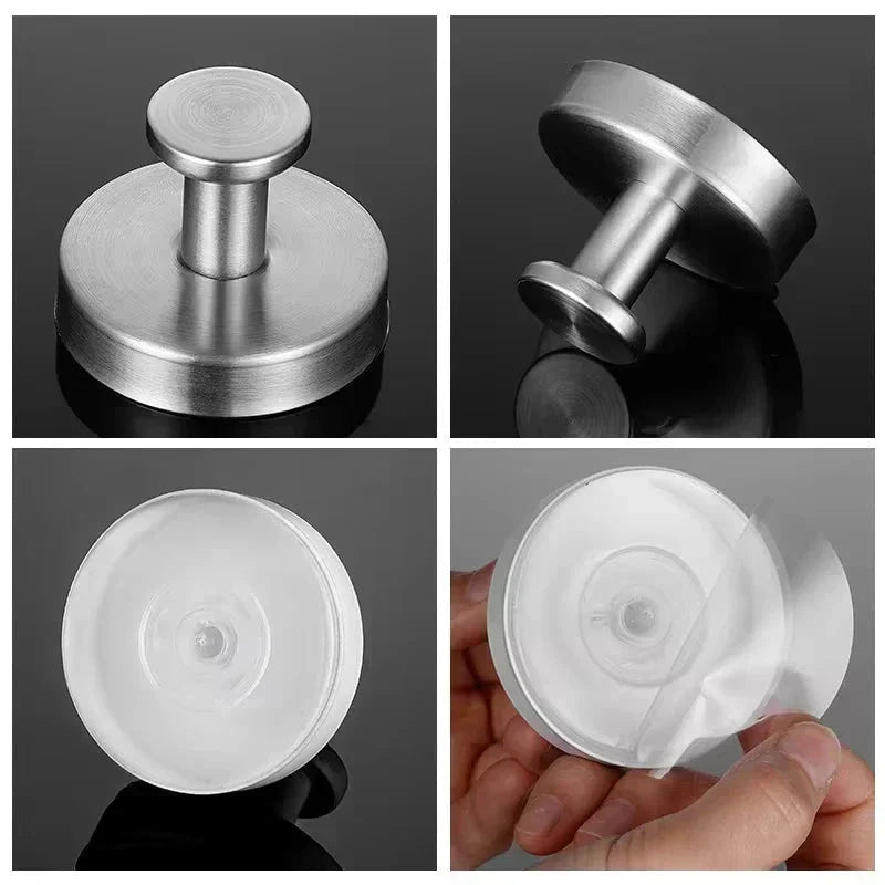 Fluno Sup™ – Gancho de Ventosa Premium Para Banheiro e Cozinha – Compre 1, Leve 2 + Frete Grátis 🎁