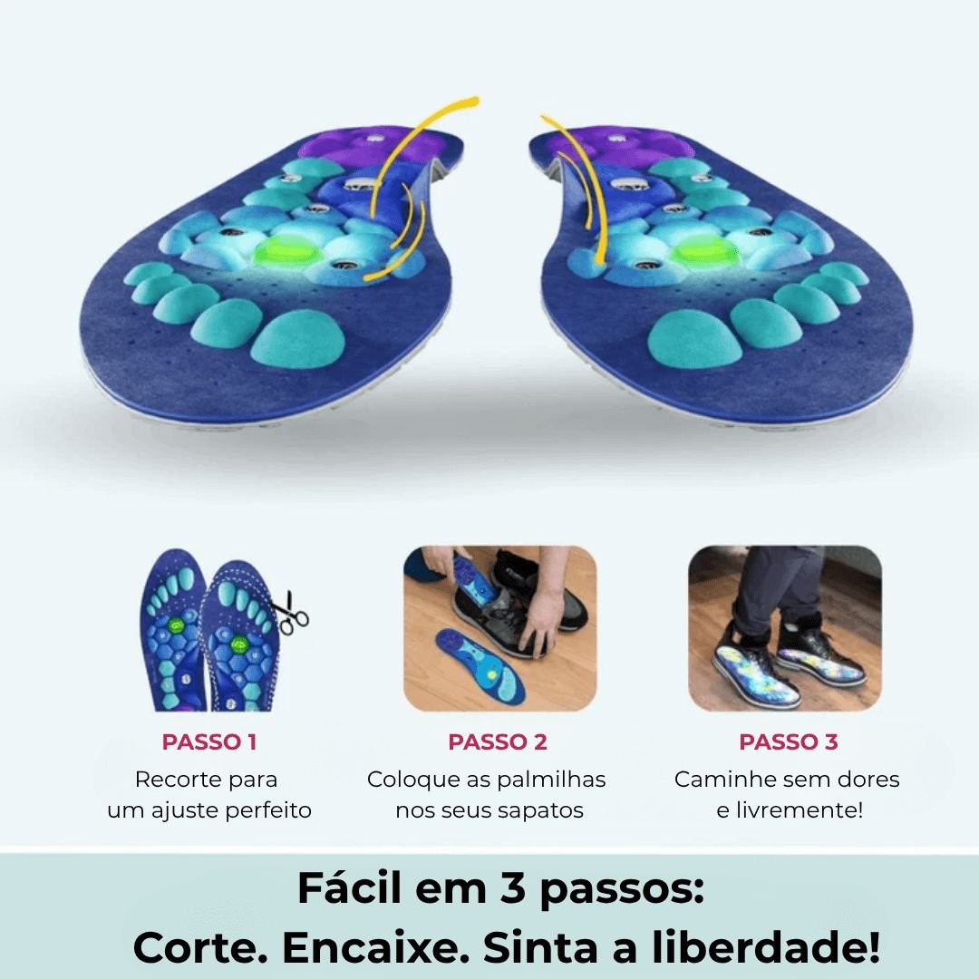 Palmilhas Magnéticas AlívioX
