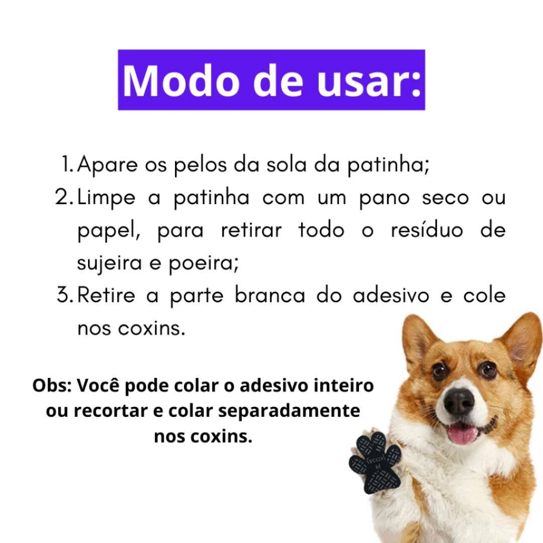 Protetor de Patas PetSafe™ | Antiderrapante e Respirável para Cães e Gatos