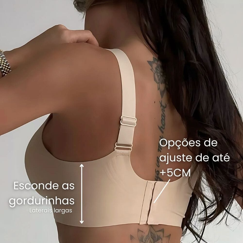 Sutiã Premium Reforçado Cygnuss Alta Sustentação e Conforto