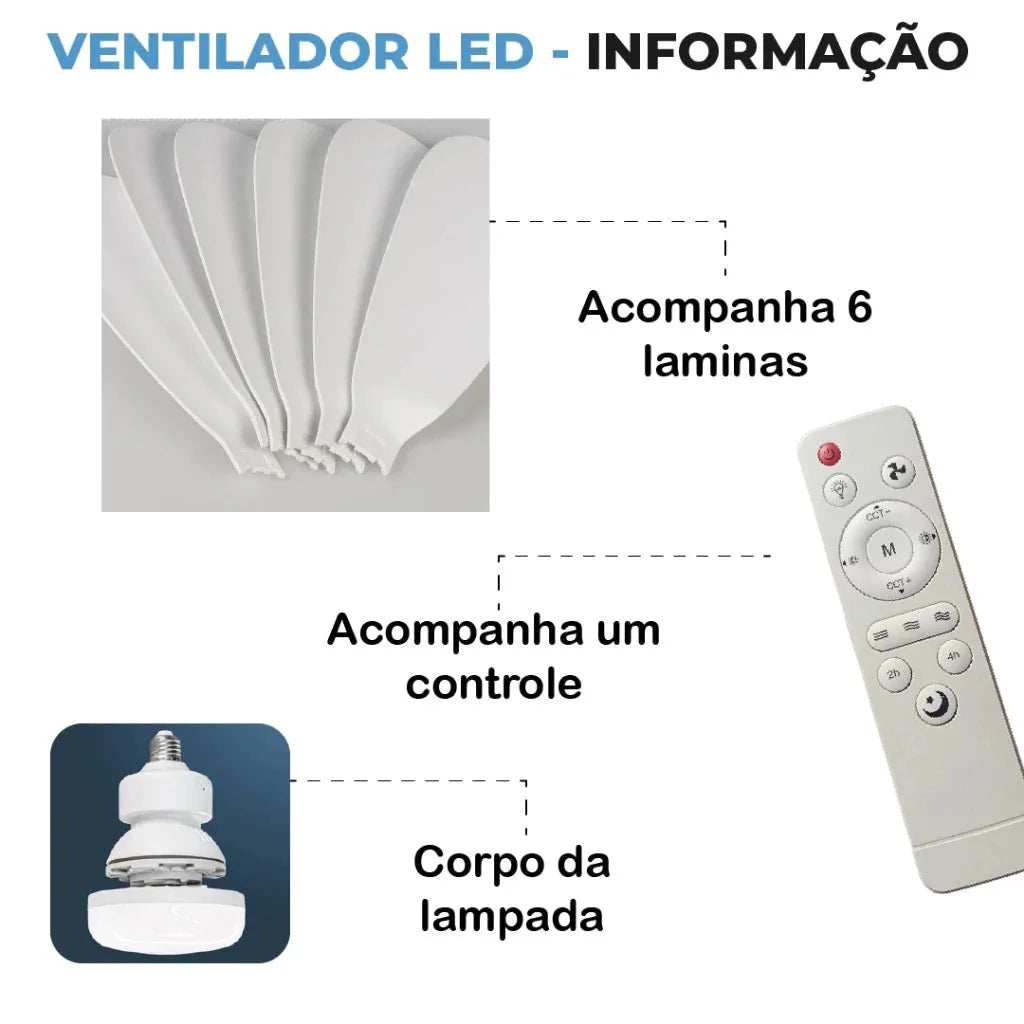 Ventilador Wind Light Silent