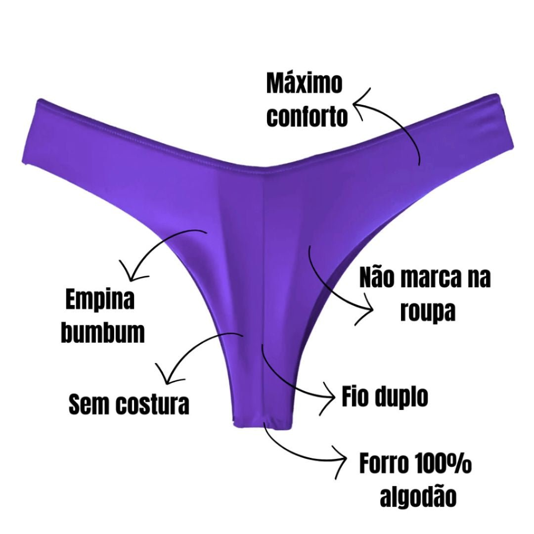 Calcinha Fio Duplo Levanta Bumbum