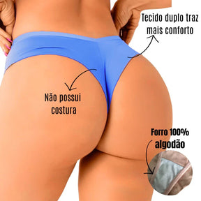 Calcinha Fio Duplo Levanta Bumbum