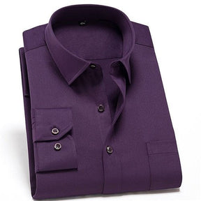 Camisa PremiumElastic™- Camisa Social Premium Elástica Masculina