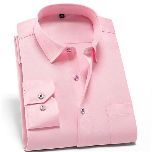 Camisa PremiumElastic™- Camisa Social Premium Elástica Masculina