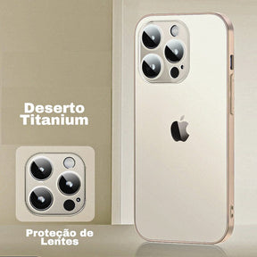 Case / Capinha Iphone i Glass (Series 14 ao 16 ProMax)