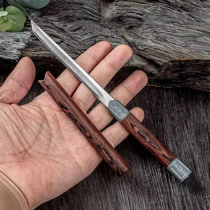 (COMPRE 1 LEVE 2 + BAINHAS) Combo Faca Artesanal Feng Ultra Afiada • 100% Forjada a Mão