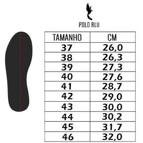 Sapatênis Masculino Polo Blu