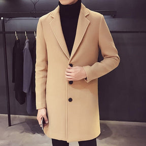 Sobretudo Masculino Grife Elegante