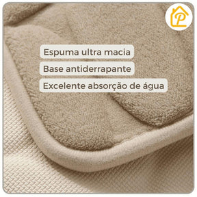 Tapete para Banheiro Antiderrapante Primar - PAGUE 1 LEVE 2